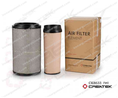 Элемент фильтра воздушного -К2845 (с резьбой) -MC13 / -J6 FAW CREATEK